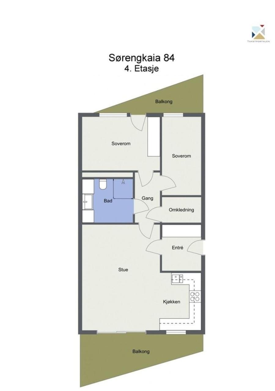 אוסלו Seaside Apt - 2 Sunny Balconies - Modern - 6 Pax מראה חיצוני תמונה
