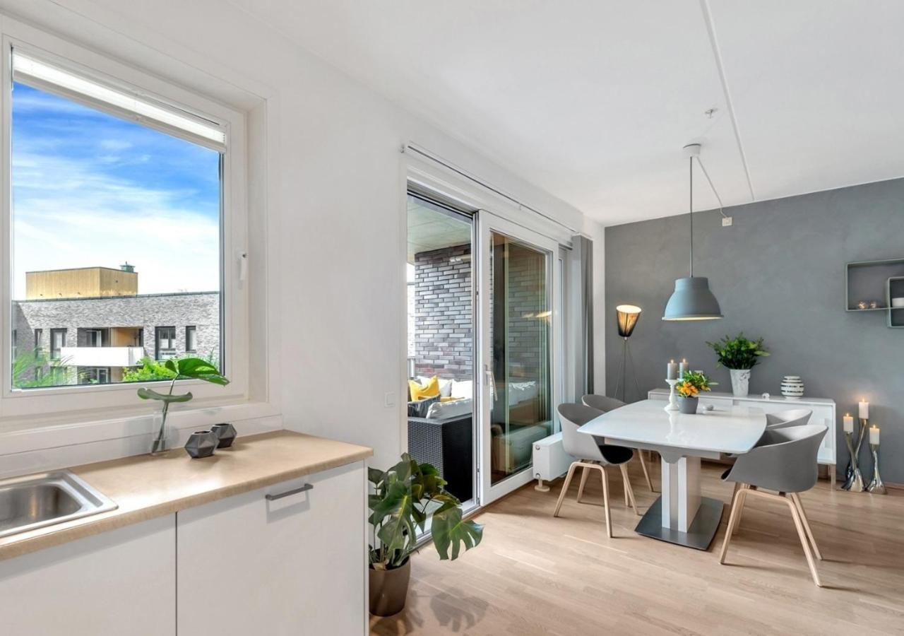 אוסלו Seaside Apt - 2 Sunny Balconies - Modern - 6 Pax מראה חיצוני תמונה