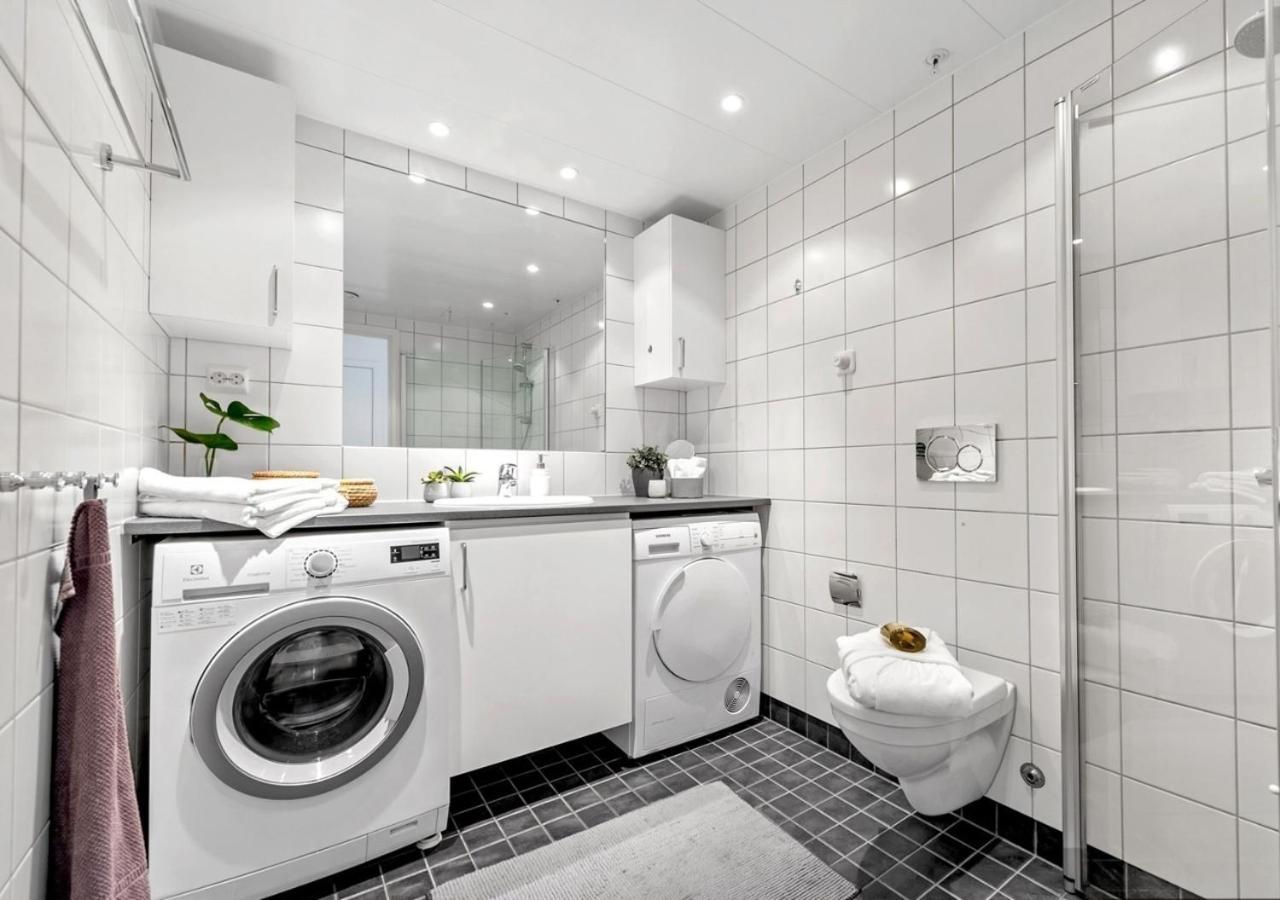 אוסלו Seaside Apt - 2 Sunny Balconies - Modern - 6 Pax מראה חיצוני תמונה