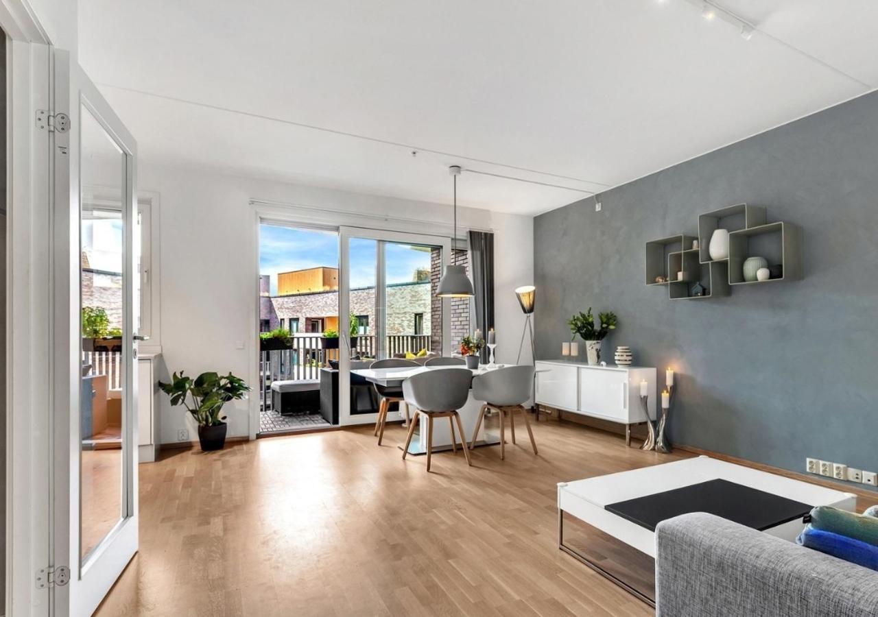 אוסלו Seaside Apt - 2 Sunny Balconies - Modern - 6 Pax מראה חיצוני תמונה